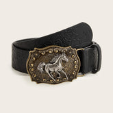 Cinto Unissex com Fivela de Cavalo Sparka SK851